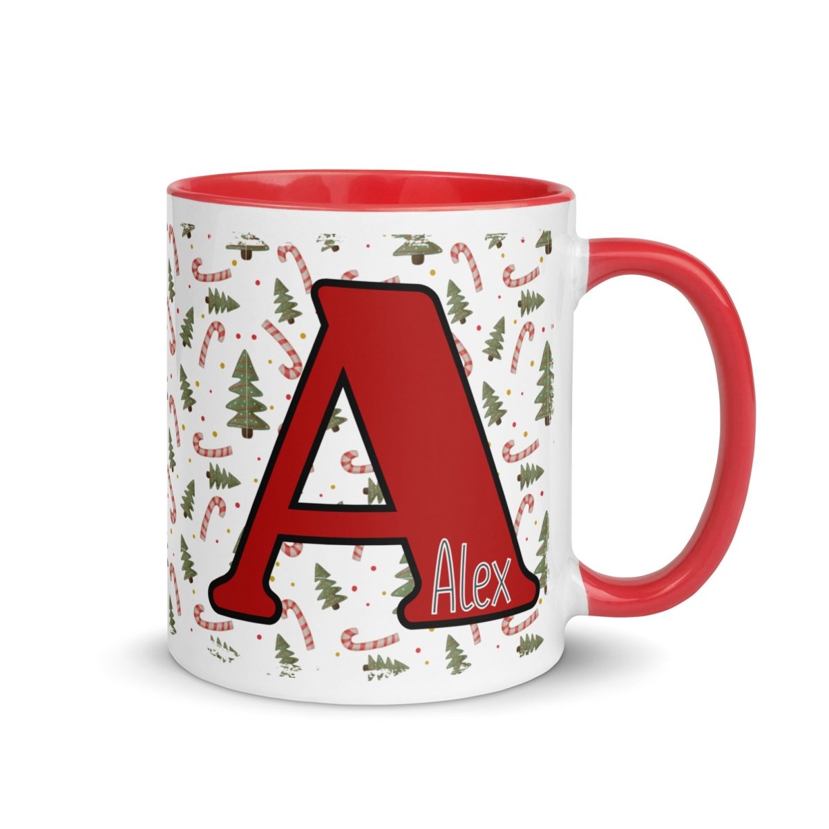 Taza Navideña Personalizada Inicial Nanetes - Nanetes